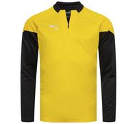 Puma TeamCUP Training 1/4 Zip Giacca Sportiva Da Uomo Gialla Nuova