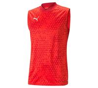 PUMA Teamcup Training Jersey SL, Maglietta Uomo, Rosso, XL
