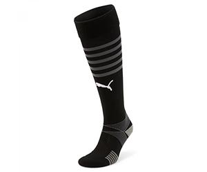 PUMA TeamFINAL - Calzettoni, taglia 35-38, colore: Nero/Bianco