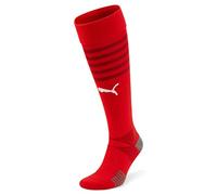PUMA TeamFINAL - Calzettoni, taglia 43-46, colore: Rosso/Bianco