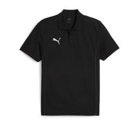 PUMA Teamfinal Casuals Polo Jr, Unisex-Adulto, Nero Argento, 152