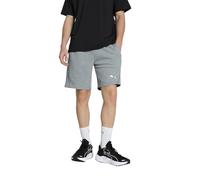 PUMA teamFINAL Casuals Shorts - Pantaloncini in Maglia Adulti Unisex, Medium Gray Heather-PUMA Silver, 658538