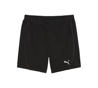 PUMA teamFINAL Casuals Shorts Wmn - Pantaloncini in Maglia Adulti Unisex, PUMA Black-PUMA Silver, 658541