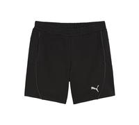 PUMA teamFINAL Casuals Shorts Wmn - Pantaloncini in Maglia Adulti Unisex, PUMA Black-PUMA Silver, 658541