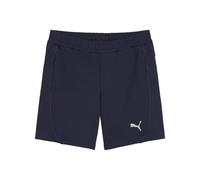 PUMA teamFINAL Casuals Shorts Wmn - Pantaloncini in Maglia Adulti Unisex, PUMA Navy-PUMA Silver, 658541