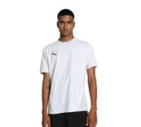 PUMA teamFINAL Jersey - Maglietta da Calcio Adulti Unisex, PUMA White-PUMA Black-Feather Gray,