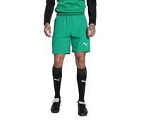 PUMA teamFINAL Shorts - Pantaloncini in Tessuto Adulti Unisex, Sport Green-PUMA White-Power Green, 705743
