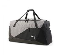 PUMA Teamfinal Teambag L, Borsa Sportiva Unisex, Nero-Grigio Medio mélange, Taglia Unica