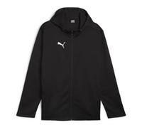 PUMA Teamfinal Training Fleece Jkt Giacca con Cappuccio, Nero Argento, M Unisex-Adulto
