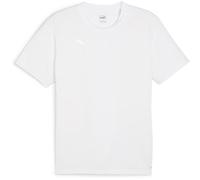 PUMA teamFINAL Training Jersey - Maglietta delle Prestazioni Adulti Unisex, PUMA White-PUMA Silver,