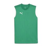 PUMA teamFINAL Training Jersey SL, Tee Adulti Unisex, Sport Green Silver, L