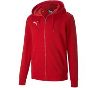 Puma Teamgoal 23 Casuals Felpa con Cappuccio, Rosso (Red), S Uomo