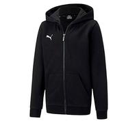 Puma Teamgoal 23 Casuals Hooded Jr, Giacca Tuta Bambino, Nero (Puma Black), 164