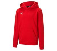 Puma Teamgoal 23 Casuals Hoody Jr, Felpa con Cappuccio Unisex Bambini, Red, 116