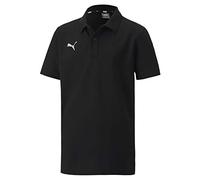 Puma Teamgoal 23 Short Sleeve Polo Nero 5-6 Years Ragazzo