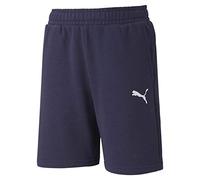 Puma Teamgoal 23 Casuals Shorts Jr, Pantaloncini Unisex Bambini, Peacoat, 140