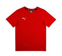 Puma Teamgoal 23 Casuals Short Sleeve T-shirt Rosso 7-8 Years Bambino,Bambina