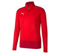 Puma Teamgoal 23 Training 1/4 Zip Top, Felpa Uomo, Rosso (Puma Red/Chili Pepper), Xxl
