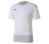 Puma Teamgoal 23 Training Jersey Jr, Maglietta Bambino, Bianco (Puma White/Gray Violet), 140