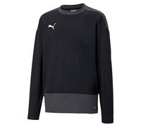 PUMA Teamgoal 23 Training Sweat Jr, Maglietta Bambino, Black/Asphalt, 176