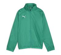 PUMA Teamgoal Allweather Jacket Jr, Giacca in Poliestere Unisex Kids, Sport Green White, 140