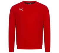 Puma Teamgoal Casual Felpa Uomo Rosso Nuovo