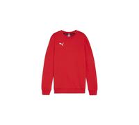 Puma Teamgoal Casual Girocollo Sportivo Jr Bambini Felpa Pullover 658593 Rosso