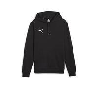 PUMA Felpa sportiva 'TeamGOAL' nero / bianco, Taglia XL