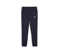 PUMA teamGOAL Casuals Pants Wmn, Pantaloni in Maglia Women's, Navy Bianco, L
