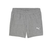 PUMA teamGOAL Casuals Shorts Wmn, Pantaloncini Lavorati a Maglia Women's, Grigio Medio Erica Bianco, M