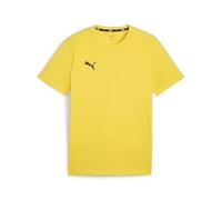 PUMA teamGOAL Casuals Tee, Maglietta Men's, Giallo-Nero Veloce, L