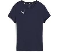 PUMA teamGOAL Casuals Tee Wmn, Unisex, Navy Bianco, M