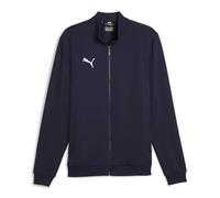 PUMA Giacca di felpa sportiva 'TeamGoal' navy / bianco, Taglia XXL