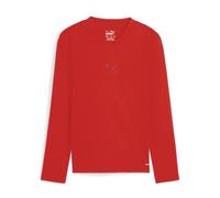 Maglietta a manica lunga per bambini Puma TeamGoal Baselayer Rouge 8 anni