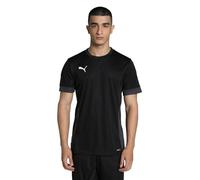 PUMA teamGOAL Matchday Jersey - Maglietta da Calcio Adulti Unisex, PUMA Black-PUMA White-Flat Dark Gray,