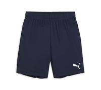 PUMA teamGOAL Shorts Jr - Pantaloncini in Maglia Adulti Unisex, PUMA Navy-PUMA White, 705753