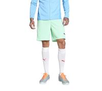 PUMA teamGOAL Shorts - Pantaloncini in Maglia Adulti Unisex, Fresh Mint-PUMA Black, 705752