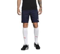 PUMA teamGOAL Shorts - Pantaloncini in Maglia Adulti Unisex, PUMA Navy-PUMA White, 705752