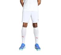 PUMA teamGOAL Shorts - Pantaloncini in Maglia Adulti Unisex, PUMA White-PUMA Black, 705752