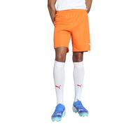 PUMA teamGOAL Shorts - Pantaloncini in Maglia Adulti Unisex, Rickie Orange-PUMA White, 705752