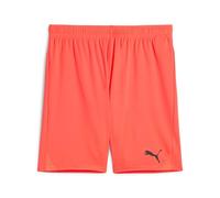 PUMA teamGOAL Shorts, Pantaloncini Lavorati a Maglia Uomo, Neon Sun-PUMA Black,