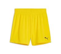 PUMA teamGOAL Shorts Wmns - Pantaloncini in Maglia Adulti Unisex, Faster Yellow-PUMA Black, 705754