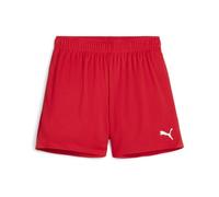 PUMA teamGOAL Shorts Wmns - Pantaloncini in Maglia Adulti Unisex, PUMA Red-PUMA White, 705754