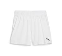 PUMA teamGOAL Shorts Wmns - Pantaloncini in Maglia Adulti Unisex, PUMA White-PUMA Black, 705754