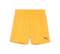 PUMA teamGOAL Shorts Wmns - Pantaloncini in Maglia Adulti Unisex, Sun Stream-PUMA Black, 705754