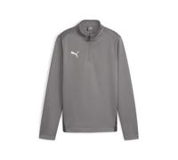 Puma Teamgoal Training Unisex 1/4 Zip Jr Slim Fit Top, Ghisa Bianco Ombra, 140, Ghisa Puma Bianco-Grigio Ombra, 140 cm