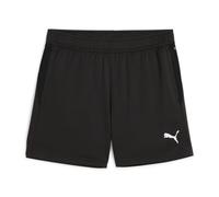PUMA teamGOAL Training Short Wmn - Pantaloncini in Maglia Adulti Unisex, PUMA Black-PUMA White-Flat Dark Gray, 658645