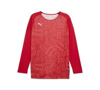 Puma Teamjaws Graphic Ls Shooting Shirt Magliette a maniche lunghe M Rosso