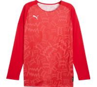 Puma Teamjaws Graphic Ls Shooting Shirt Magliette a maniche lunghe L Rosso