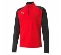 PUMA teamLIGA 1/4 Cerniera lampo Uomo Felpa 657236-01 rosso M